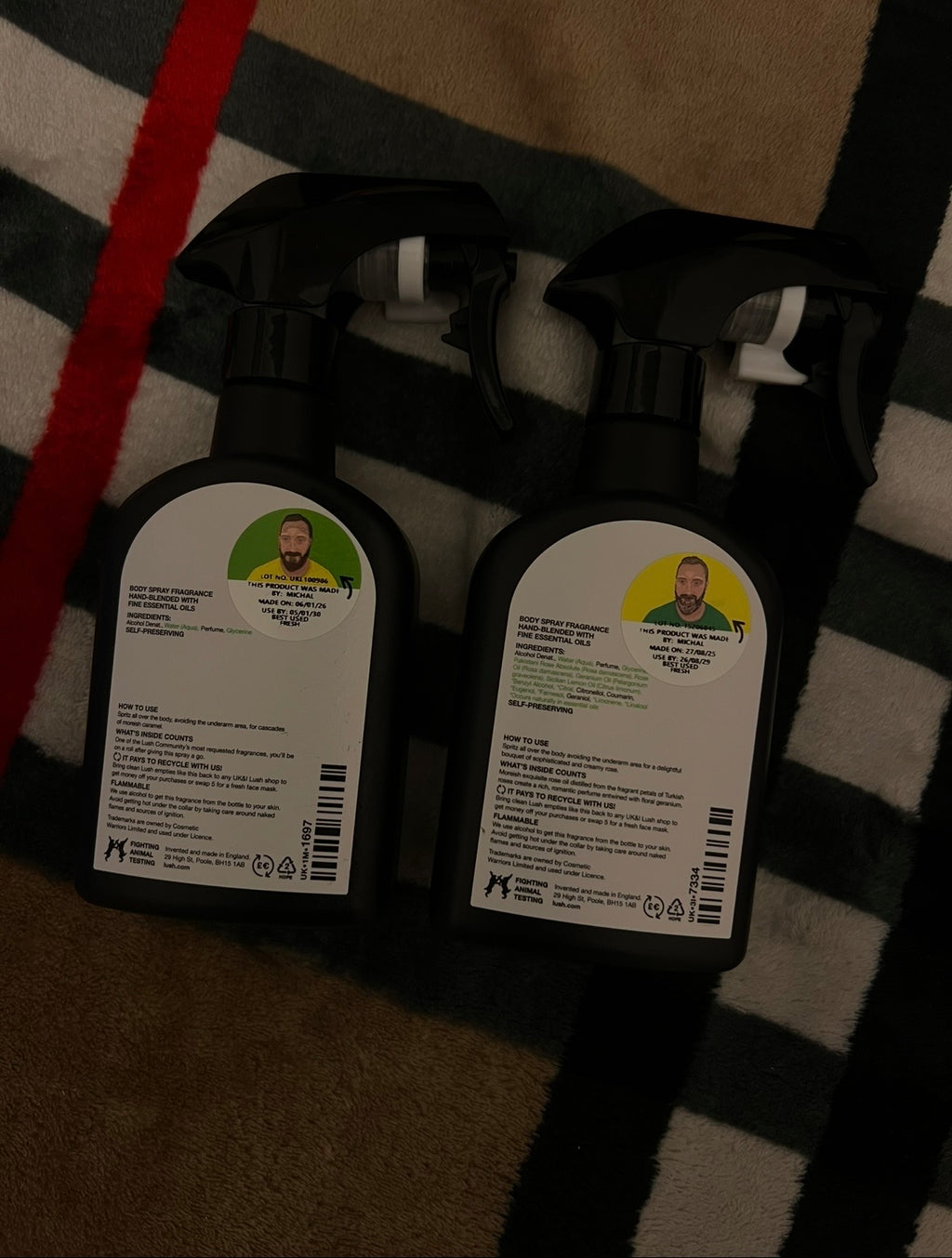 Lush Body Spray 200ml — Choose Your Scent